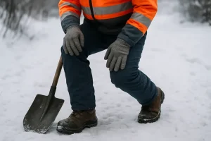 Hoe houd je je benen warm tijdens winterwerk?
